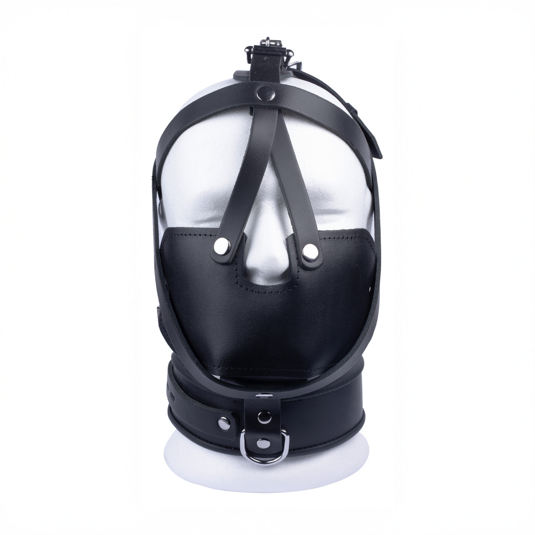 Leather Mask - Black 2