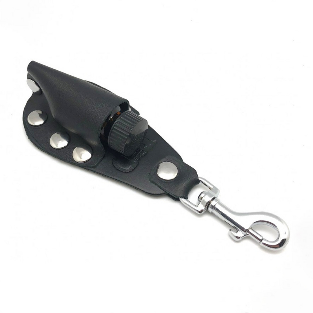 Leather Aroma Bottle Holder - Small - Black 2
