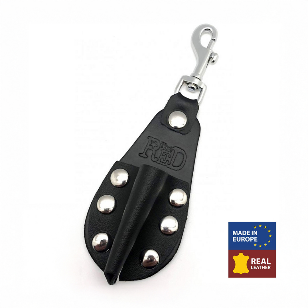 Leather Aroma Bottle Holder - Small - Black 1