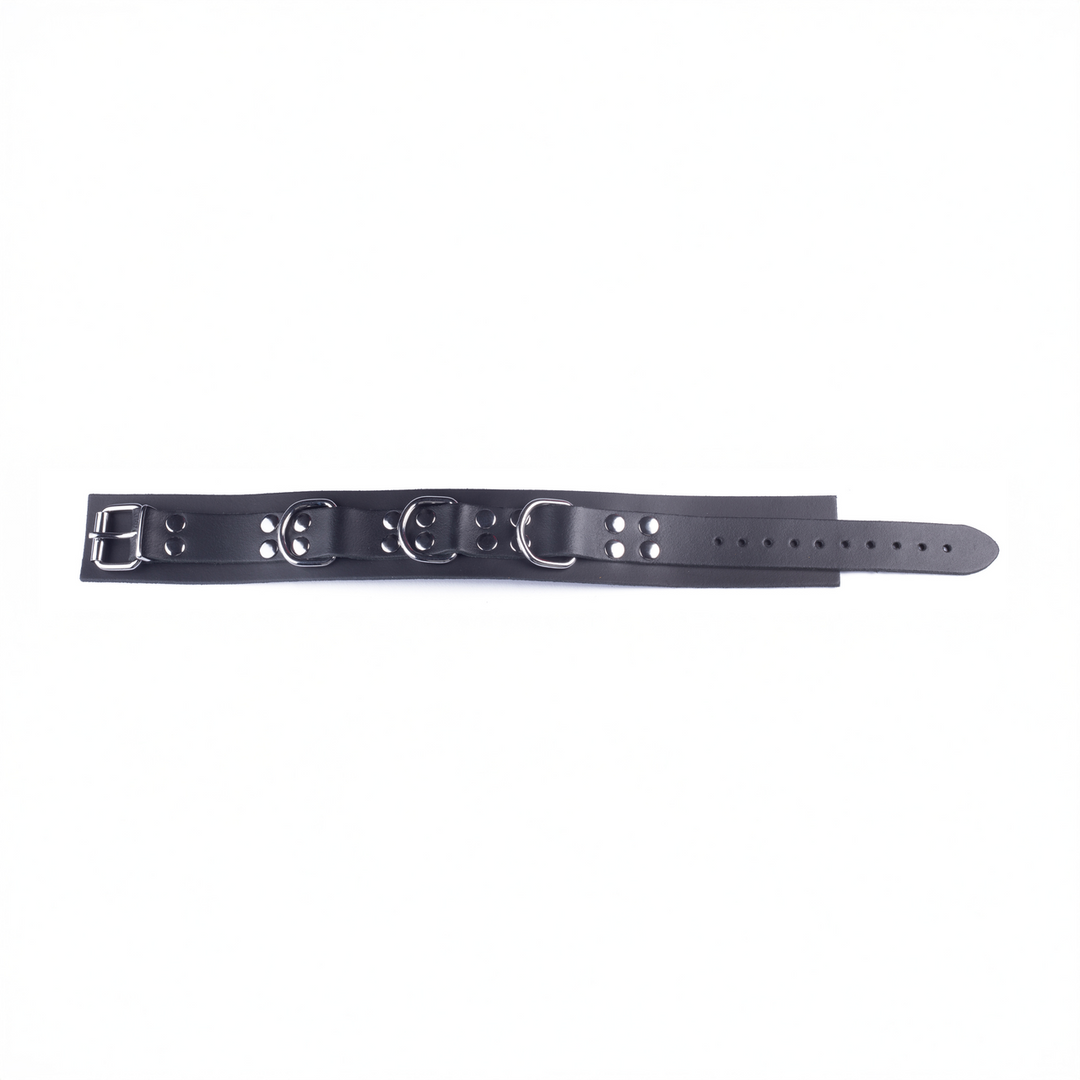 Ultra Leather Necklace - Black 3