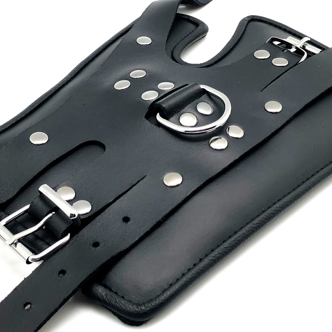 Deluxe Leather Suspension Cuff - Black 5