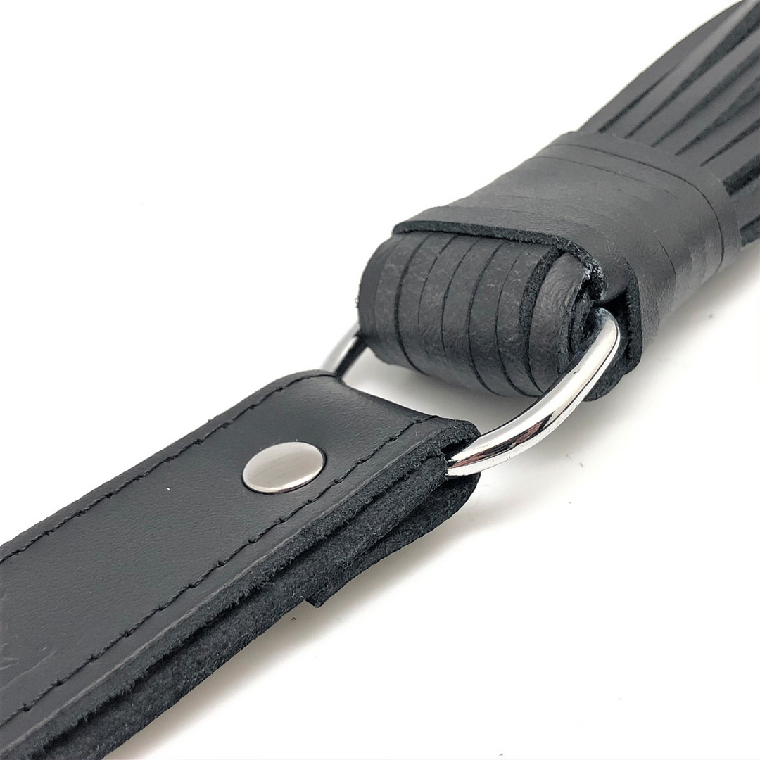 Martinet with Leather Strings - 75 cm - Black 3