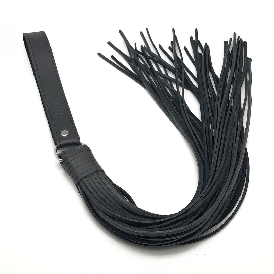 Martinet with Leather Strings - 75 cm - Black 2