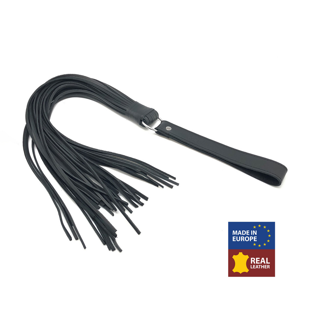 Martinet with Leather Strings - 75 cm - Black 1