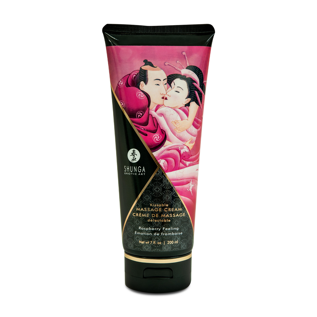 Kissable Massage Cream - Rasberry Feeling - 7 floz / 200 ml 2