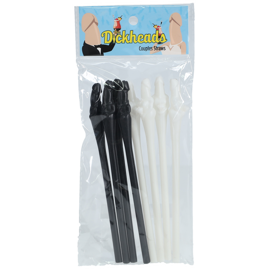 Couples Straws - Black and White 2