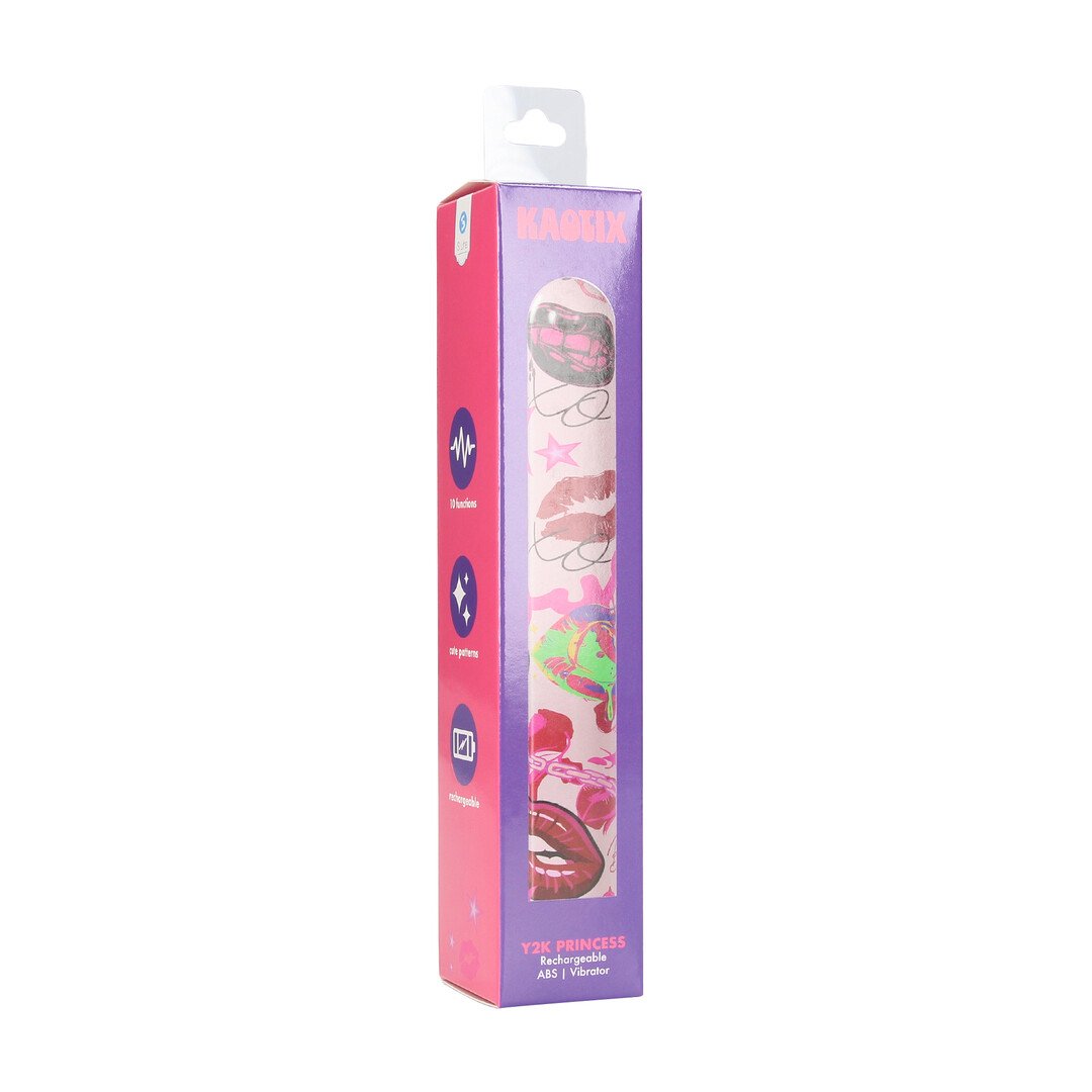 Kaotix - Y2K Princess - Rechargeable Vibrator - Powder Pink 2