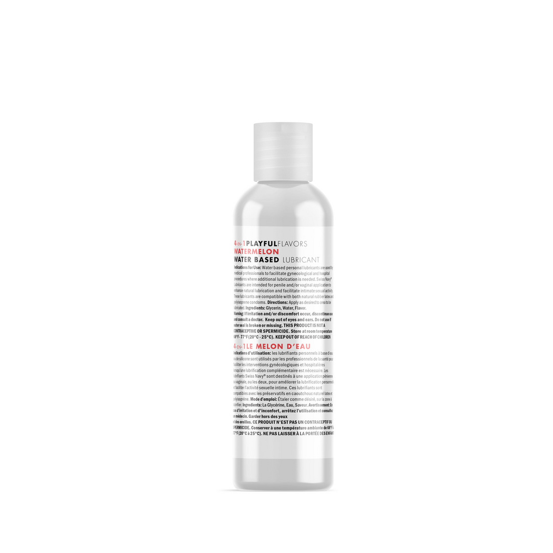 4 in 1 Playful Flavors - Lubricant with Watermelon Flavor - 1 fl oz / 29,5 ml 2