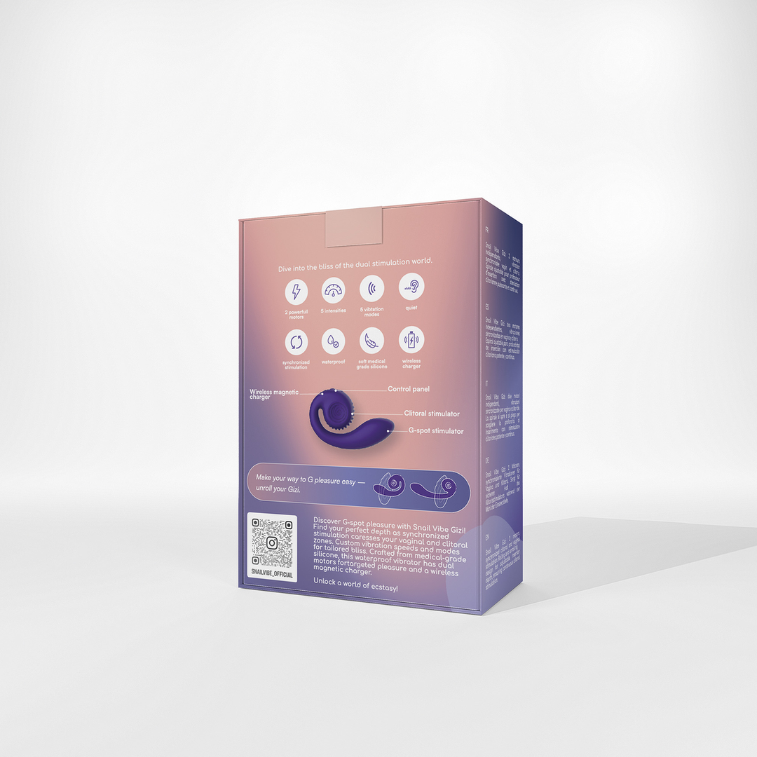 GIZI - Dual G-Spot Stimulator - Purple 3
