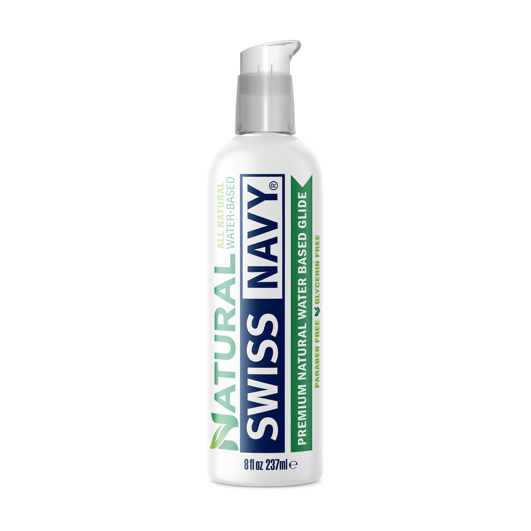 Natural - Premium All Natural Waterbased Lubricant - 8 fl oz / 236 ml 1