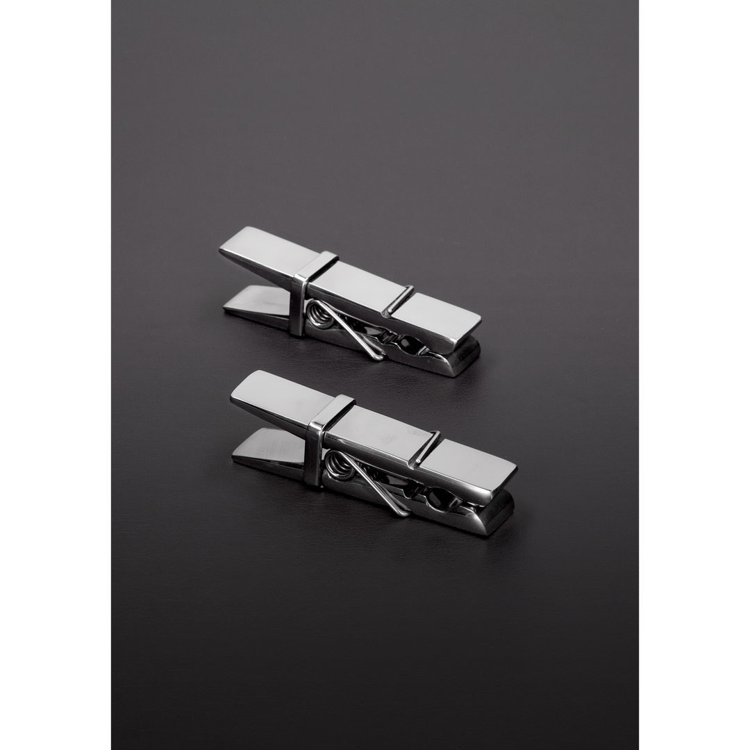 Cloth Pin Nipple Clamps 1