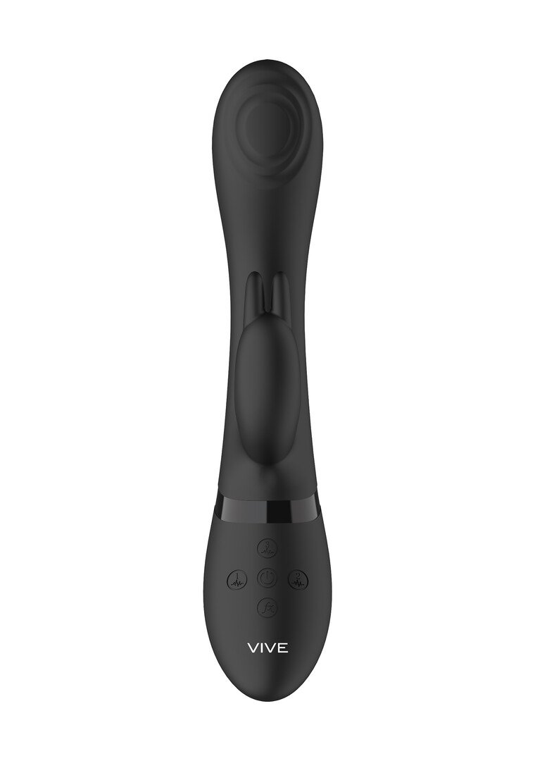 Cato - Pulse G-spot Rabbit - Black 5