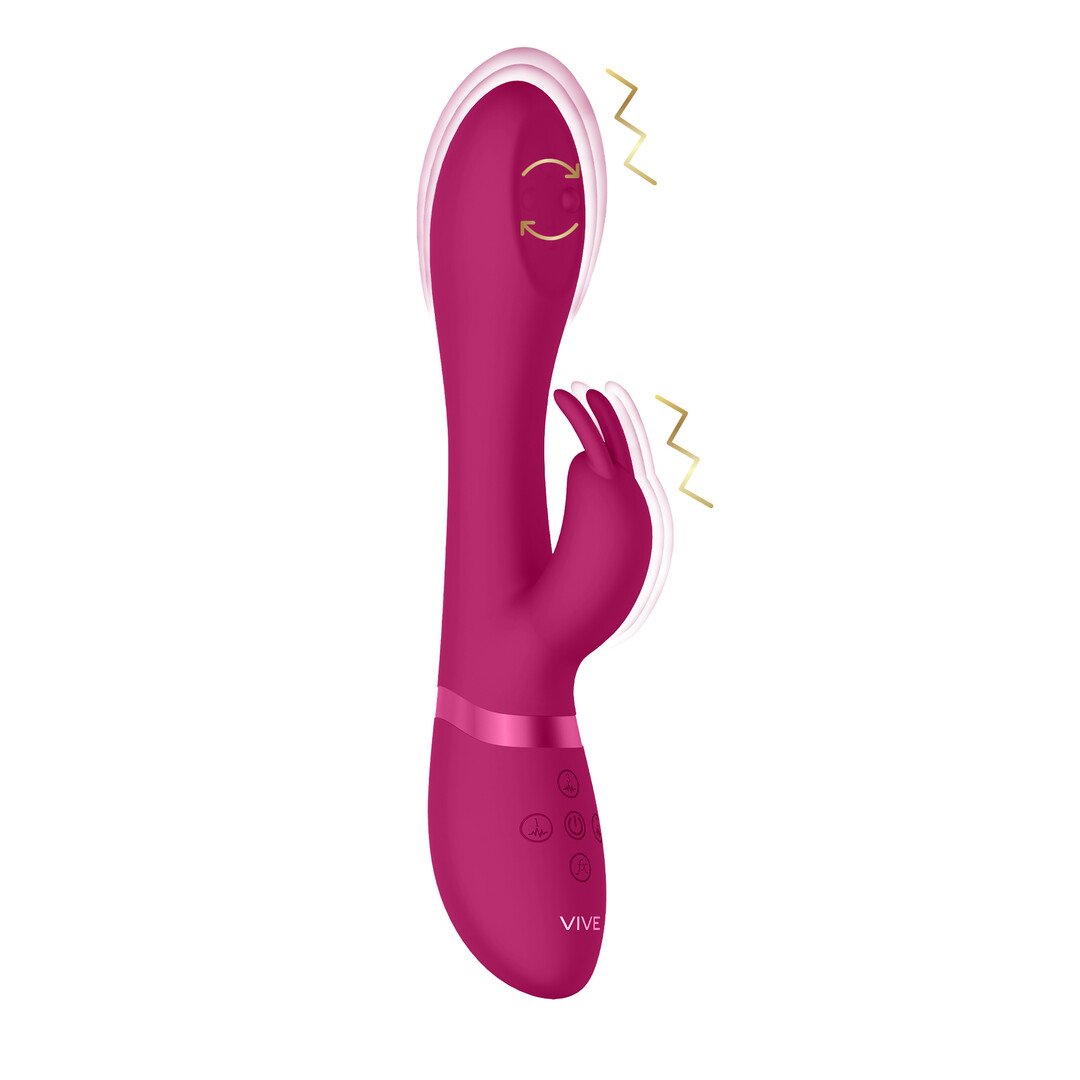 Mira - Spinning G-spot Rabbit - Pink 1