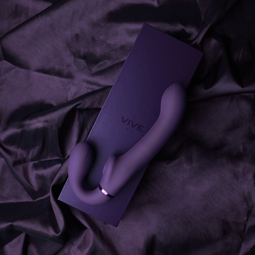 Ai - Dual Vibrating Air Wave Tickler Strapless Strapon 6