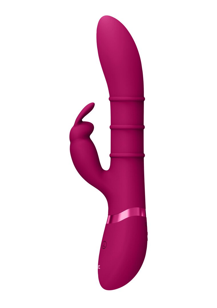 Sora - Up Down Stimulating Rings, Vibrating G-Spot Rabbit - Pink 3