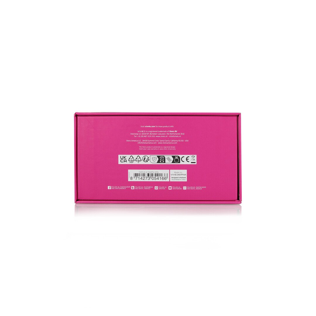 Gen - Triple Motor G-Spot Vibrator with Pulse Wave and Vibrating Bristles - Pink 4
