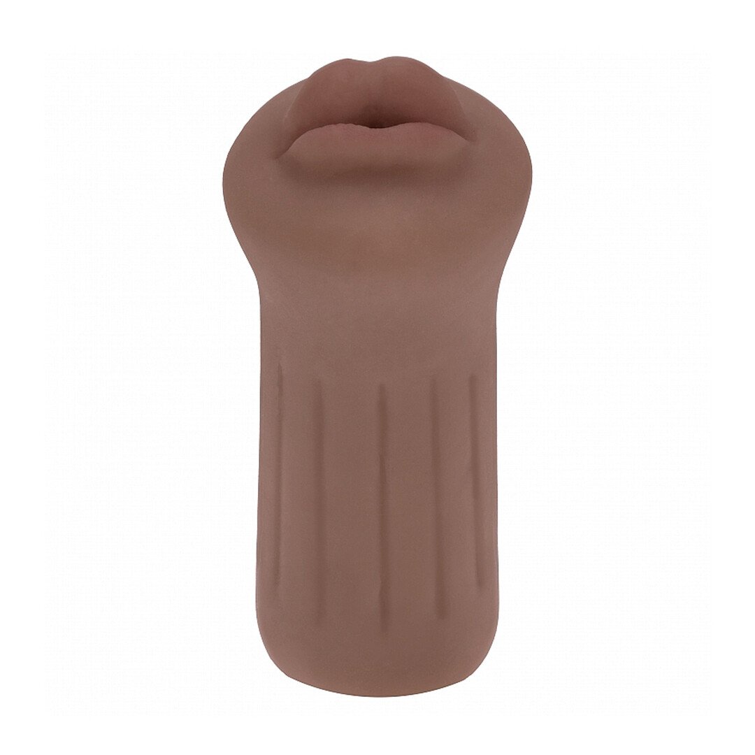 Raw - The Grip - TPE Small Masturbator - 137g - Brown 4