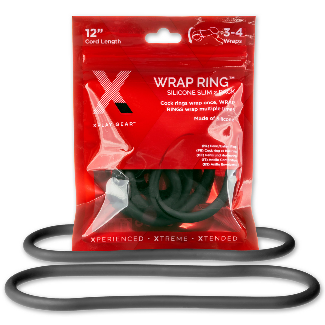 Silicone Slim Wrap Ring - Cockring / Ball Strap - 12 / 30 cm 2